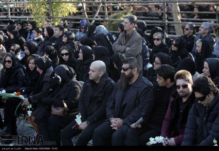 برترین عکس های مراسم داغ چهلم مرتضی پاشایی
